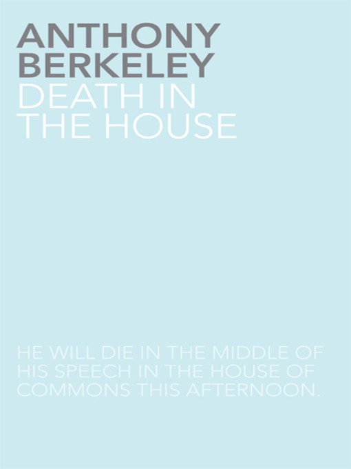 Cover image for Death in the House